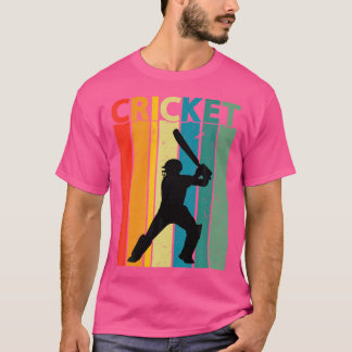 Cricket Cricket-Spieler T-Shirt