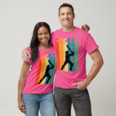 Cricket Cricket-Spieler T-Shirt (Unisex)