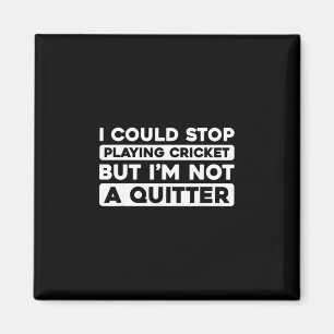 Cricket Cricket Tsman - Schiedsrichter Bowler Cric Magnet
