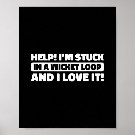Cricket Cricketing - Schiedsrichter Werfer Tsman C Poster (Vorne)