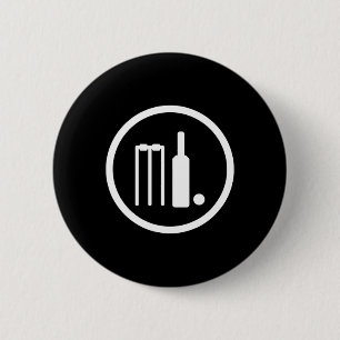 Cricket Cricketspieler Cricketspieler Indien Pakis Button