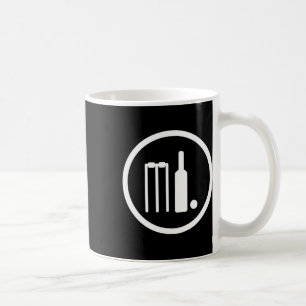 Cricket Cricketspieler Cricketspieler Indien Pakis Kaffeetasse