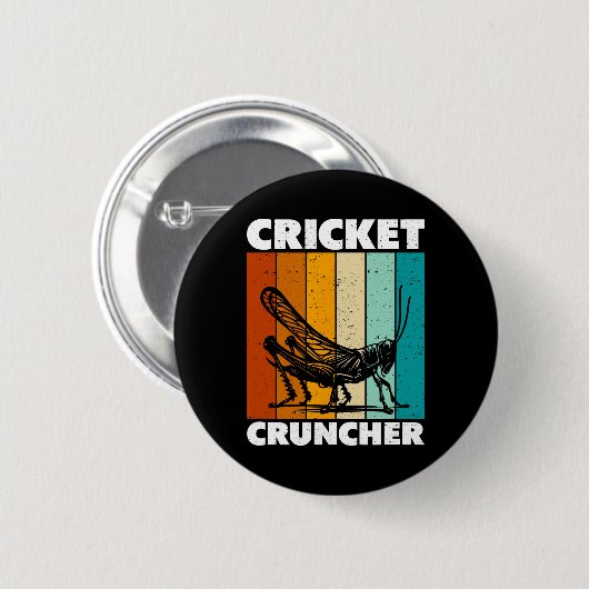 Cricket Cruncher Button (Vorne & Hinten)
