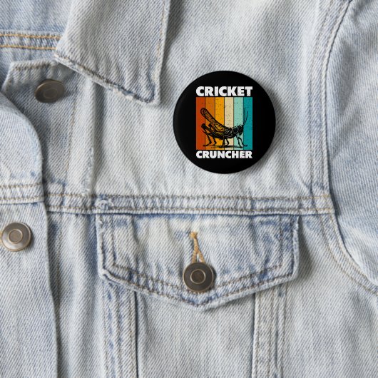 Cricket Cruncher  Button (Beispiel)