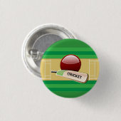 Cricket Design Button (Vorne & Hinten)
