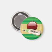 Cricket Design Magnet (Vorderseite/Rückseite)