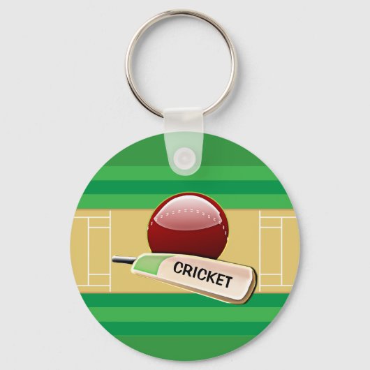 Cricket Design Schlüsselanhänger (Vorderseite)