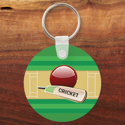 Cricket Design Schlüsselanhänger (Vorderseite)