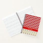 Cricket-Designmuster-individuelle Name Notizblock (Innenseite)