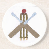 Cricket Drinks Untersetzer (Vorne)