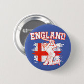 Cricket England, Mitglieder der Barmy Army Button (Vorne & Hinten)