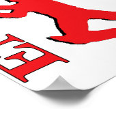 Cricket England Poster (Ecke)