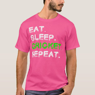 Cricket esst Schlafkricket T-Shirt