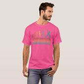Cricket Evolution Cricket Player Cricket Lover T-Shirt (Vorne ganz)