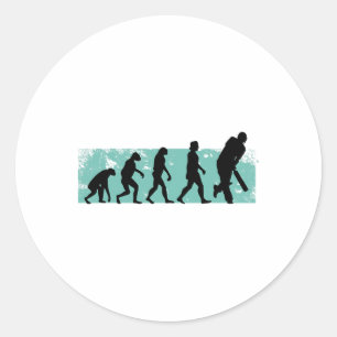 Cricket Evolution Cricket Runder Aufkleber