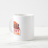 Cricket Evolution Lustiger Sport Fan Cricketer Neu Kaffeetasse (Vorderseite Links)