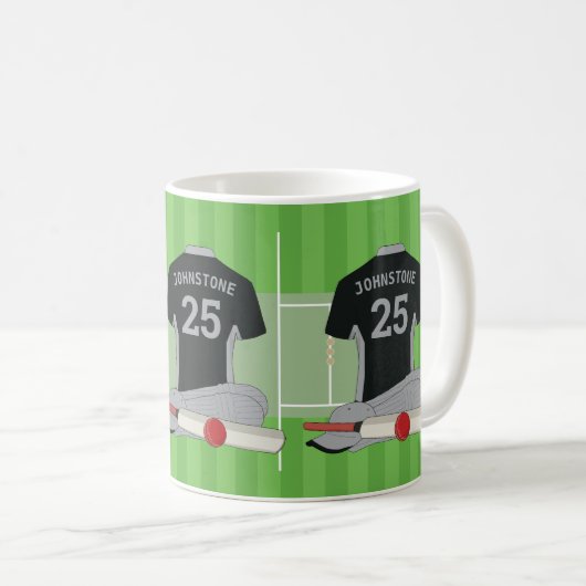 Cricket Fan/ Player (BLSL) Kaffeetasse (VorderseiteRechts)
