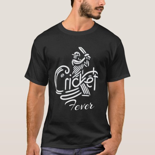 Cricket Fieber 1 T-Shirt (Vorderseite)