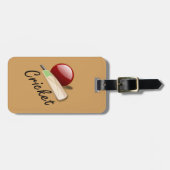 Cricket, Fledermaus und Ball Gepäckanhänger (Vorderseite horizontal)