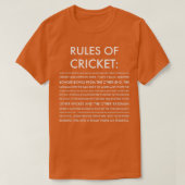 Cricket Funny T-Shirt (Design vorne)