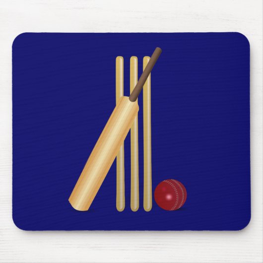 Cricket Game Mousepad (Vorne)