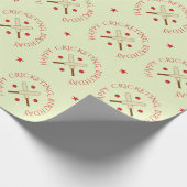 Cricket-Geburtstagsstern Geschenkpapier (Ecke)