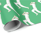 Cricket Geschenkpapier (Rolleneckpunkt)
