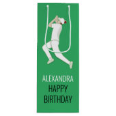 Cricket Geschenktüte Für Weinflaschen (Vorderseite)