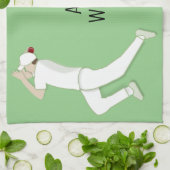 Cricket Geschirrtuch (Gefaltet)