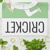 Cricket Geschirrtuch (Gefaltet)