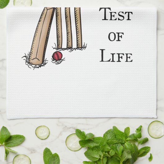 Cricket Geschirrtuch (Gefaltet)