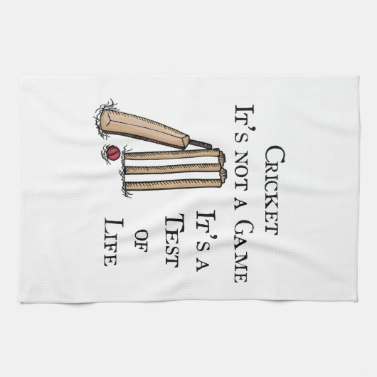 Cricket Geschirrtuch (Horizontal)