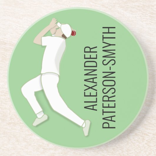 Cricket Getränkeuntersetzer (Vorne)