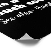 Cricket Girl Definition Funny Cricket Lover Poster (Ecke)