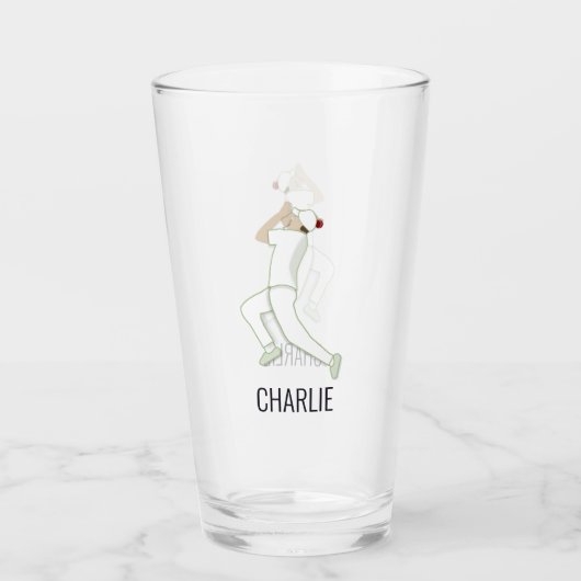 Cricket Glas (Vorderseite)