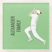 Cricket Glasuntersetzer (Vorderseite)