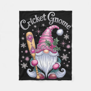 Cricket-Gnom-Weihnachts-Spaß-Cheer Fleecedecke