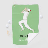 Cricket Golfhandtuch (Insitu)