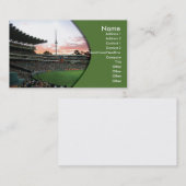 Cricket Ground Visitenkarte (Vorne/Hinten)