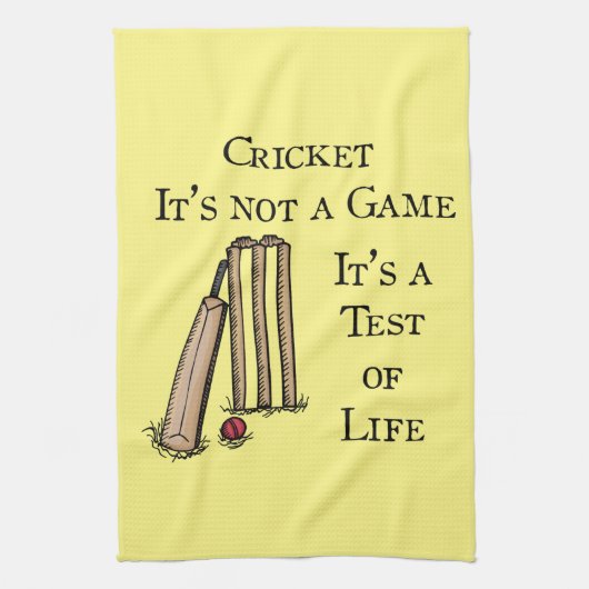 Cricket Handtuch (Vertikal)