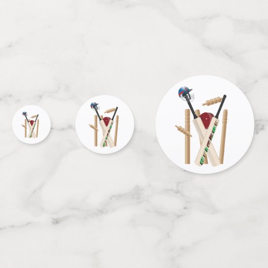 Cricket Helm, Fledermäuse und Ballast, Konfetti (Rückseiten)