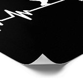 Cricket Herzschlag Poster (Ecke)