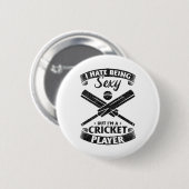 Cricket - Ich hasse es, ein Y zu sein, aber ich bi Button (Vorne & Hinten)