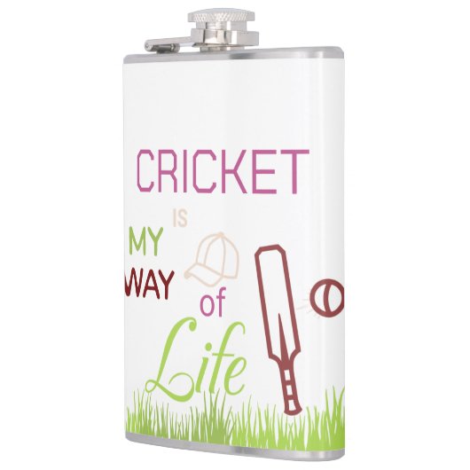 Cricket in my life flachmann (Links)