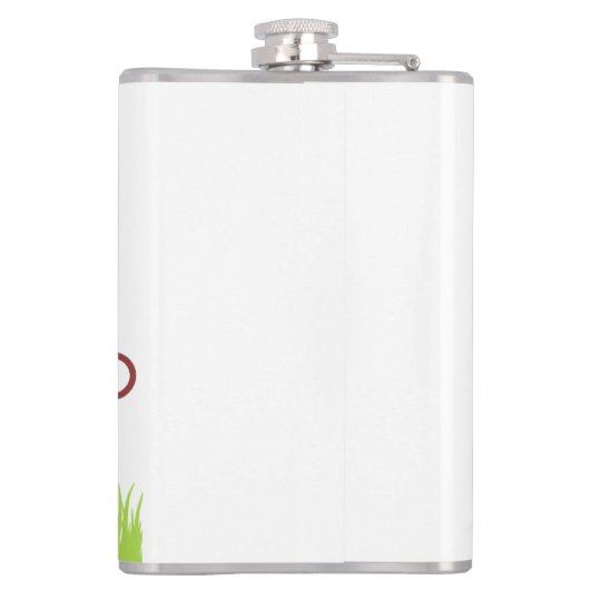 Cricket in my life flachmann (Rückseite)