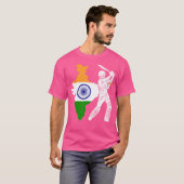 Cricket India Cricket-Team T-Shirt (Vorne ganz)