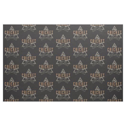 Cricket-individualisierbares Gewebe Stoff (Fat Quarter (45,7 x 55,9 cm))