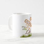 Cricket is my way of life kaffeetasse (Vorderseite Links)