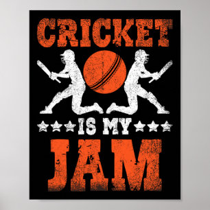 Cricket ist mein Cricket-Jam Poster