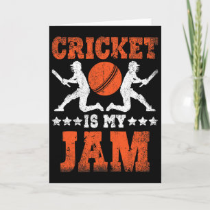 Cricket ist mein Ding Cricket Karte
